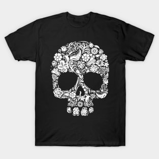 Flower Skull Calavera T-Shirt